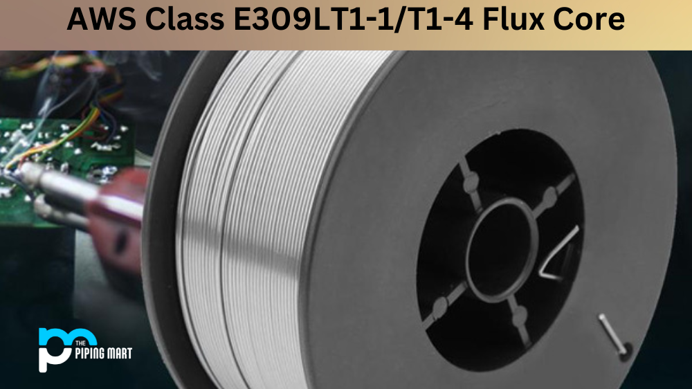AWS Class E309LT1-1/T1-4 Flux Core