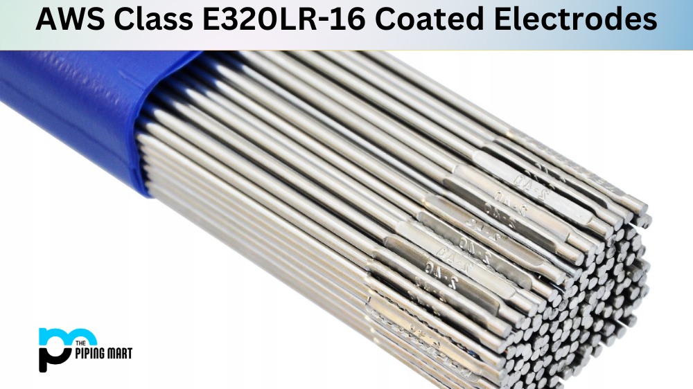 AWS Class E320LR-16 Coated Electrodes