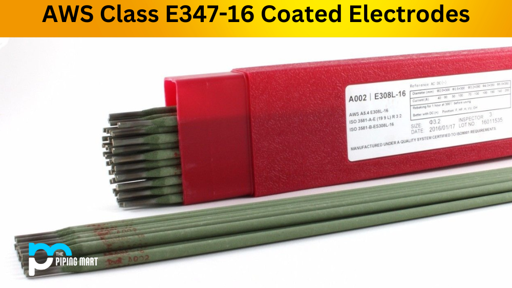 AWS Class E347-16 Coated Electrodes