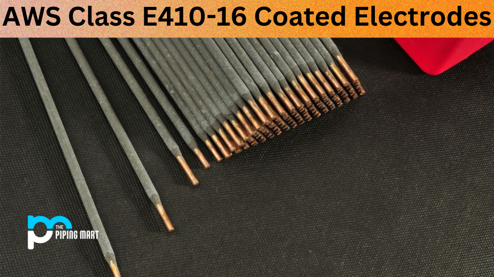 AWS Class E410-16 Coated Electrodes