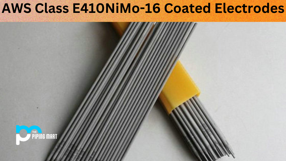 AWS Class E410NiMo-16 Coated Electrodes