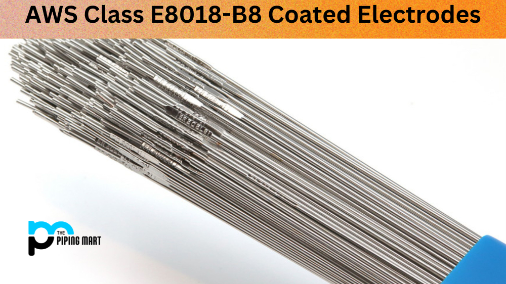 AWS Class E8018-B8 Coated Electrodes