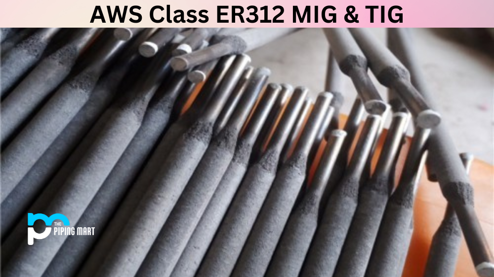 AWS Class ER312 MIG & TIG