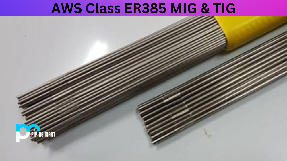 AWS Class ER385 MIG & TIG
