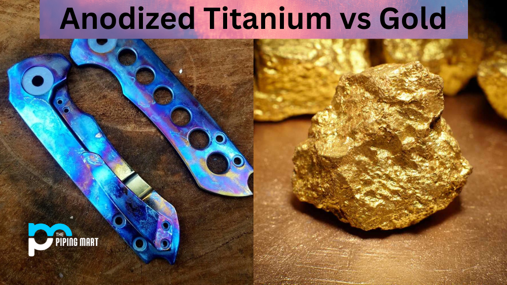 Anodized Titanium vs Gold