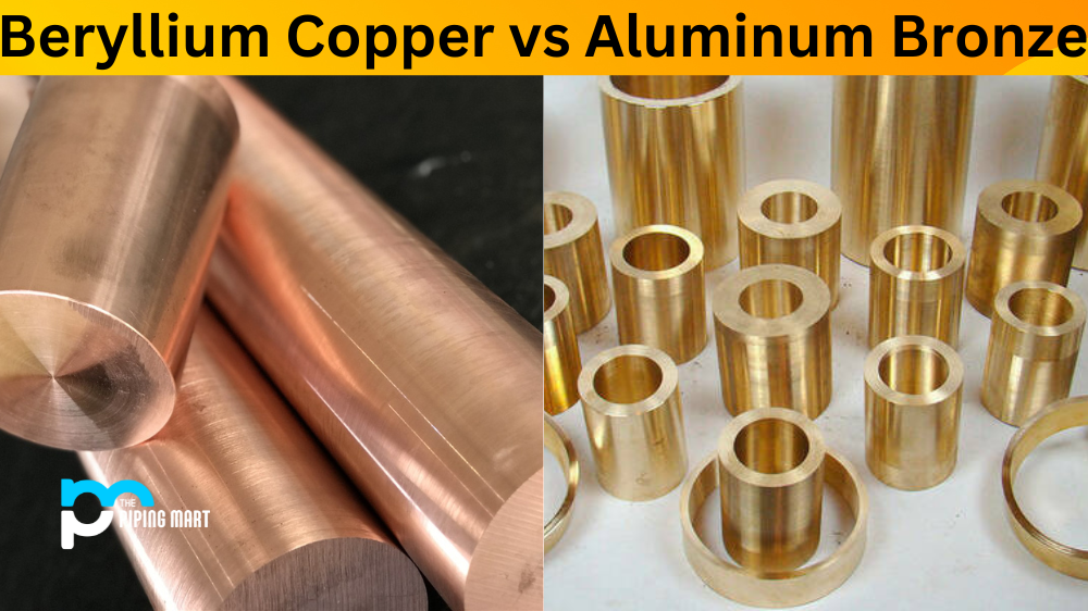Beryllium Copper vs Aluminum Bronze