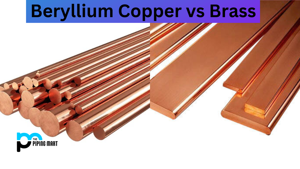 Beryllium Copper vs Brass