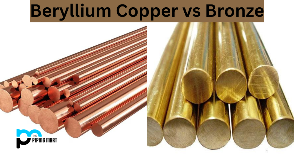 Beryllium Copper vs Bronze