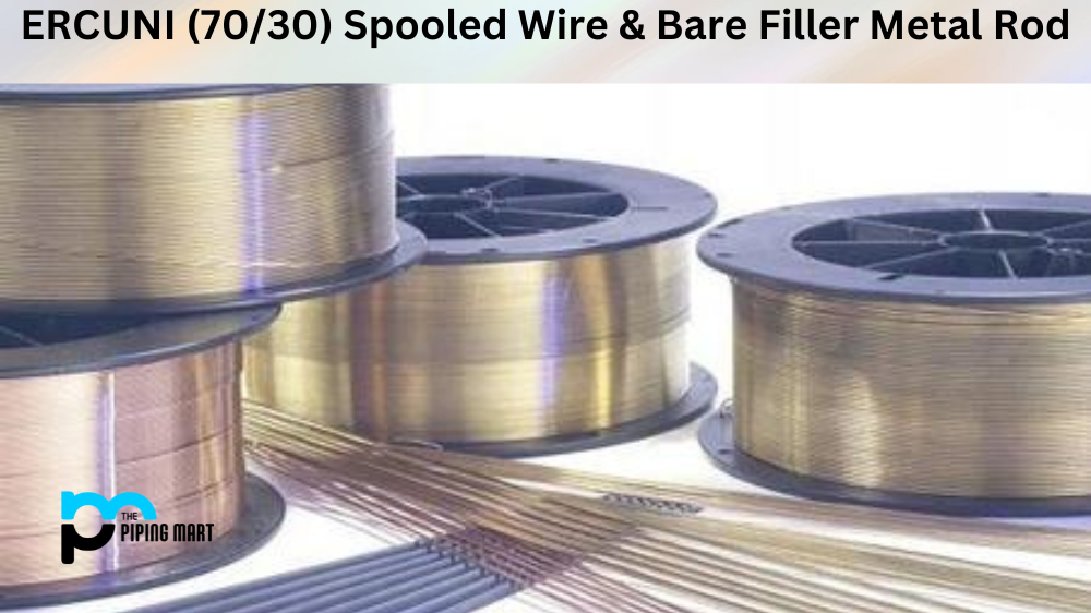 ERCUNI (70/30) Spooled Wire & Bare Filler Metal Rod