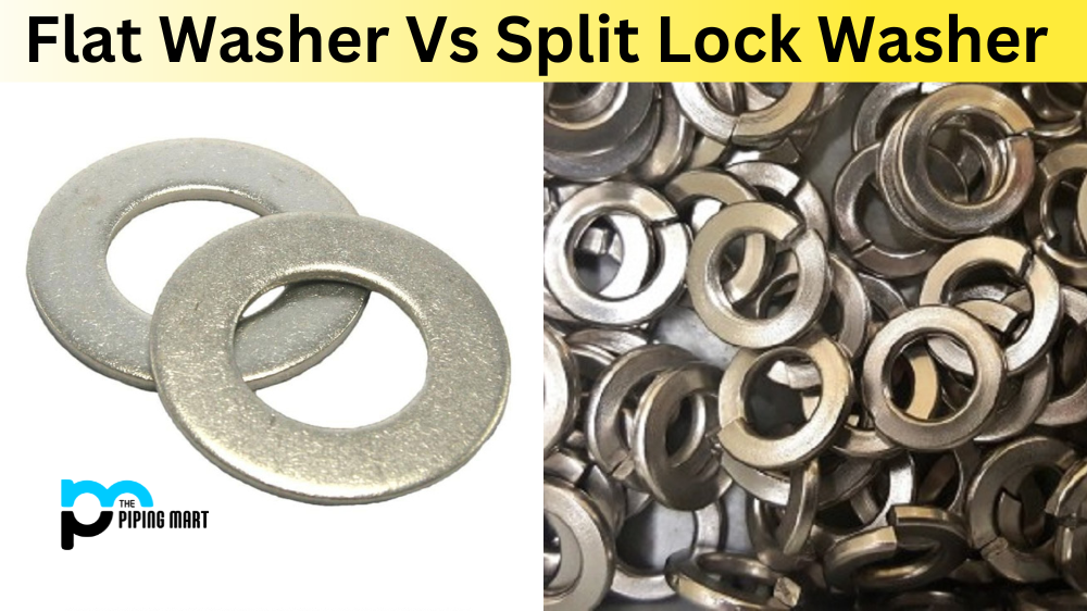 Flat Washer vs Split Lock Washer