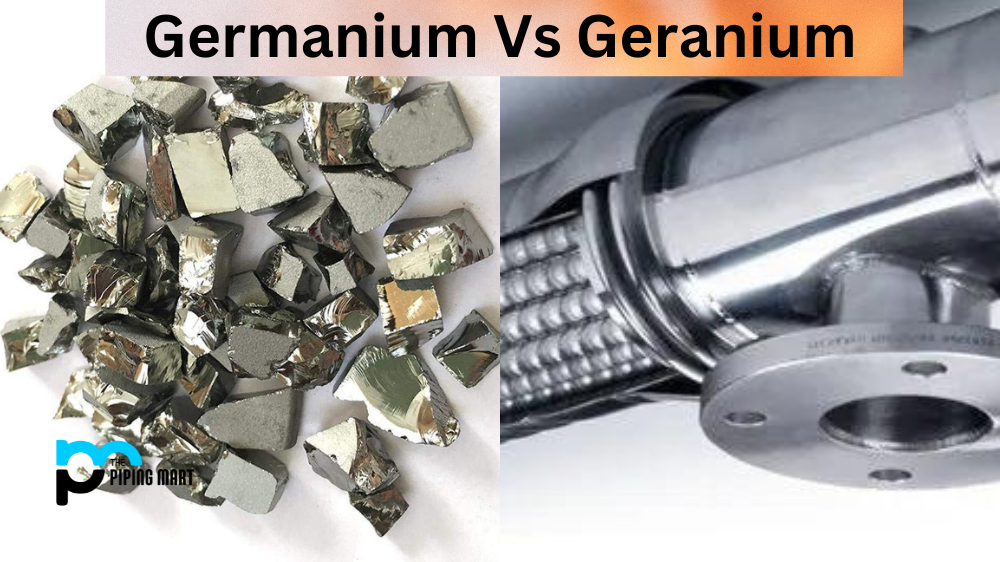 Germanium Vs Geranium