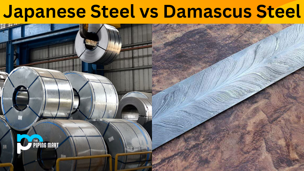 Japanese Steel vs Damascus Steel
