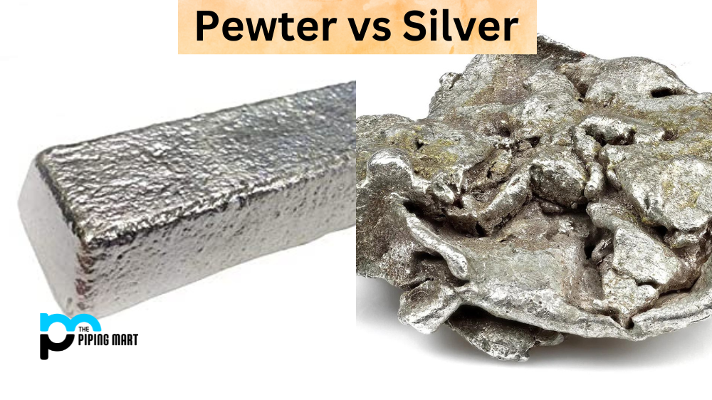 Pewter vs Silver