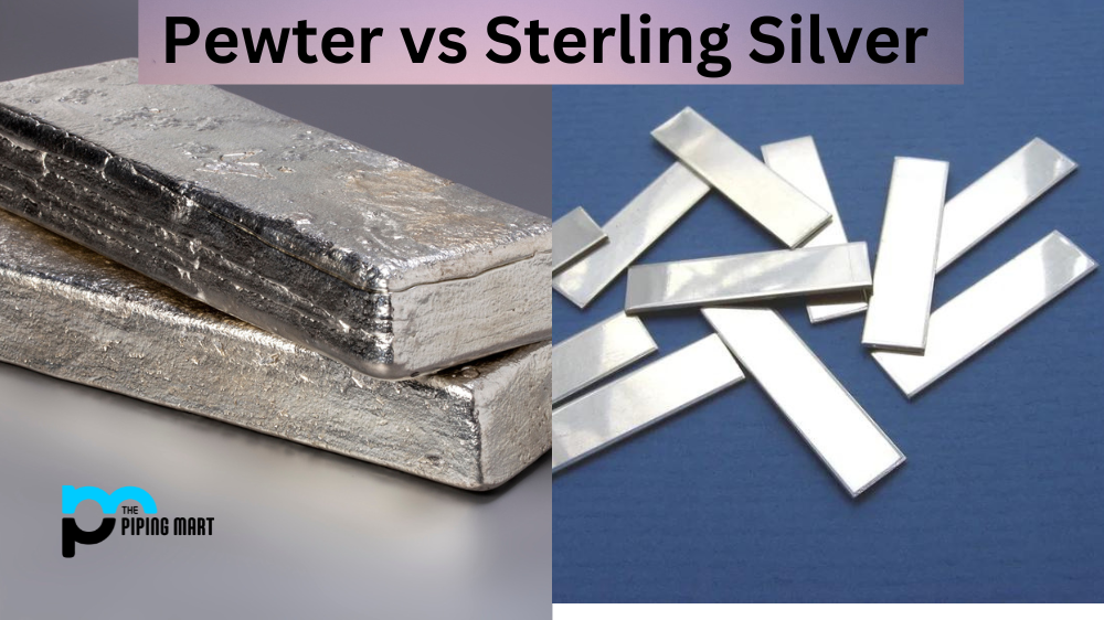 Pewter vs Sterling Silver