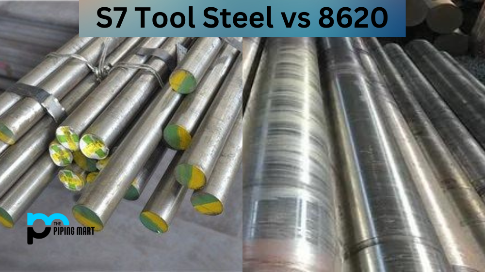 S7 Tool Steel vs 8620