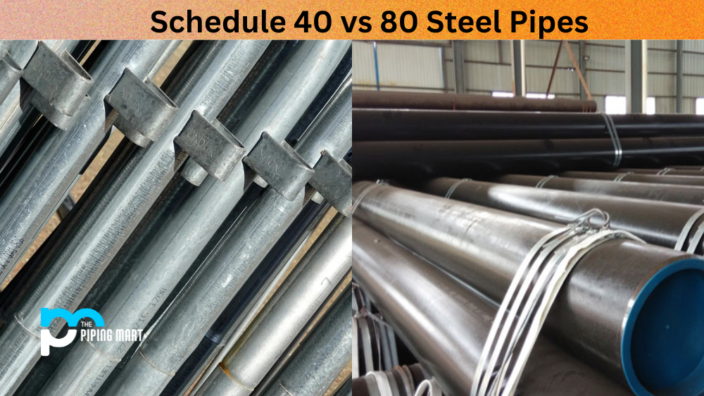 Schedule 40 vs 80 Steel Pipes