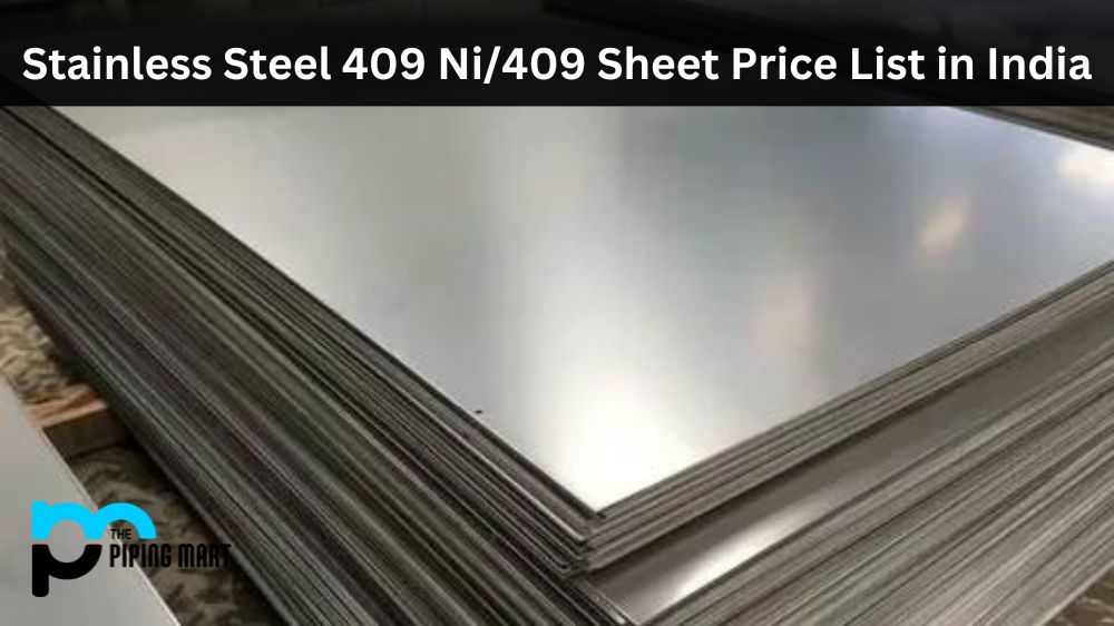 Stainless Steel 409 Ni409 Sheet