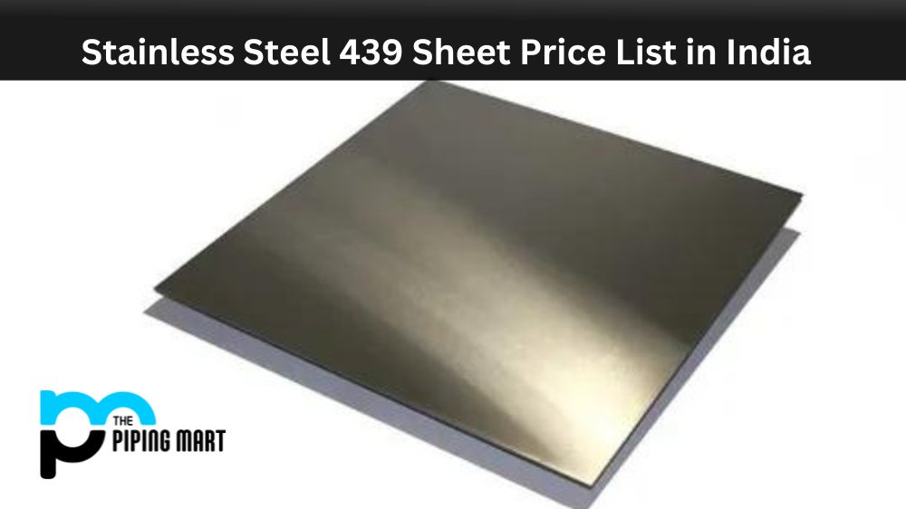 Stainless Steel 439 Sheet