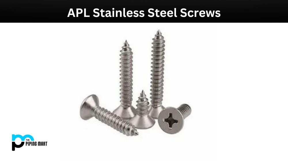 APL Stainless Steel Screws