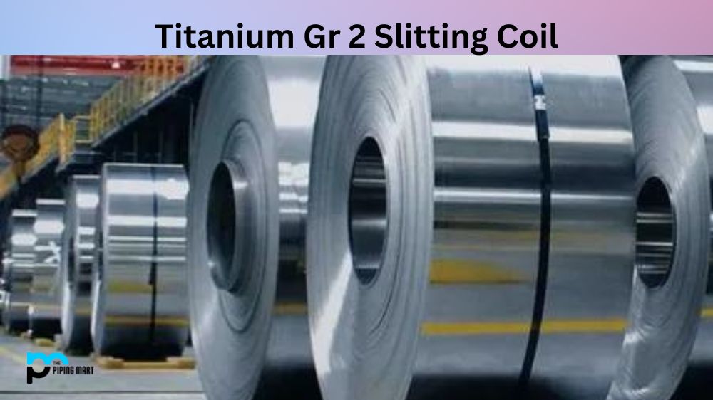 Titanium Gr 2 Slitting Coil