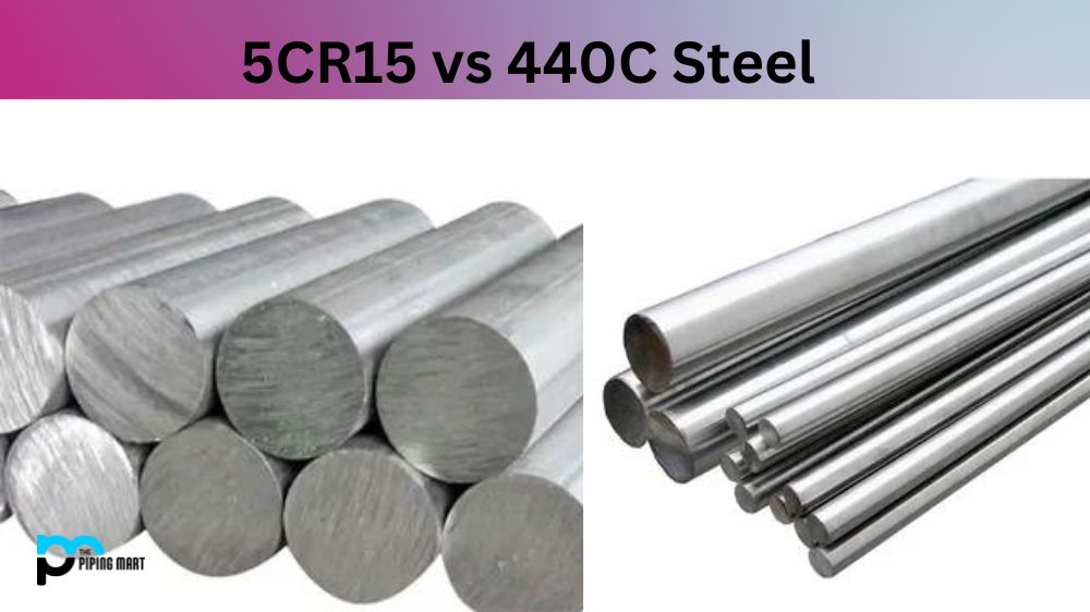 5CR15 vs 440C Steel