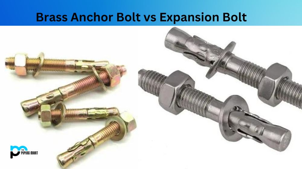 Brass Anchor Bolt and Expansion Bolt