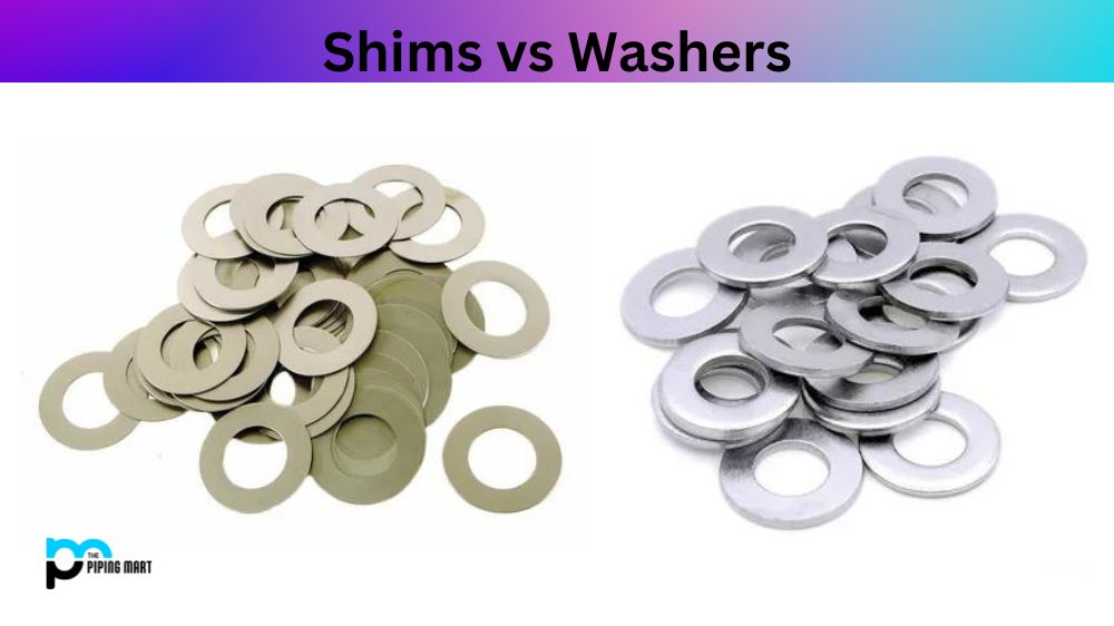 Shims vs Washers