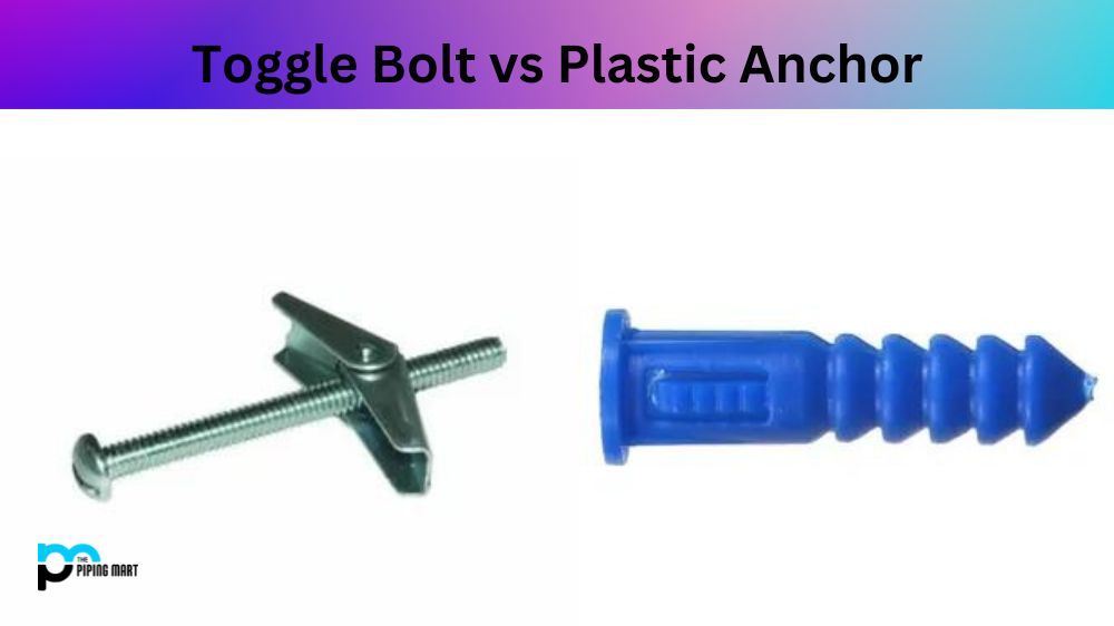 Toggle Bolt vs Plastic Anchor