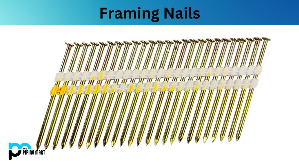 Smooth Shank Framing Nails-0.131 Exporter, Manufacturer & Supplier