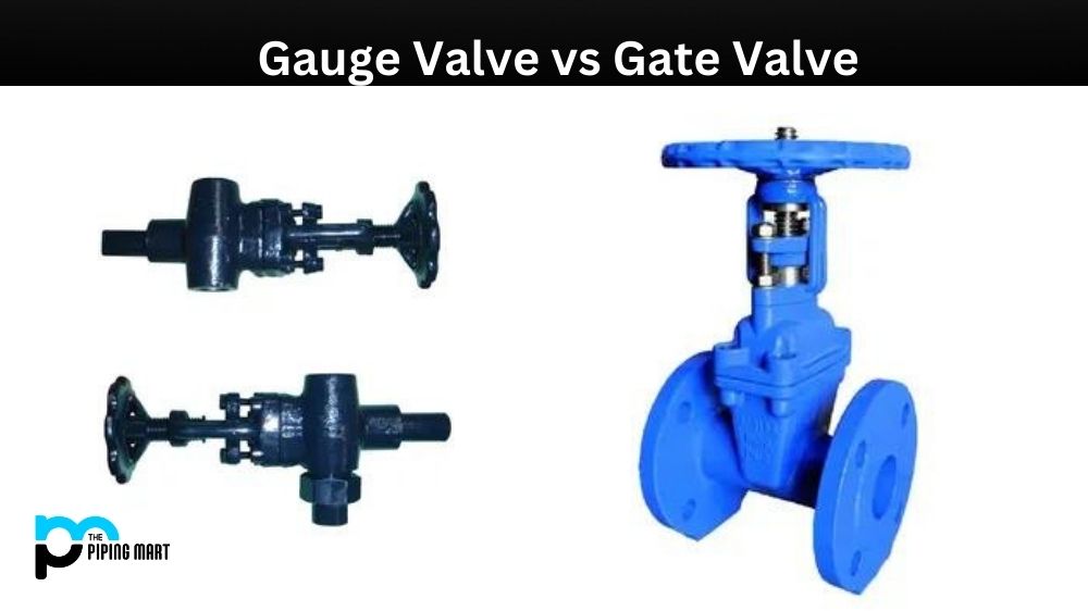 Gauge Valve vs Gate Valve