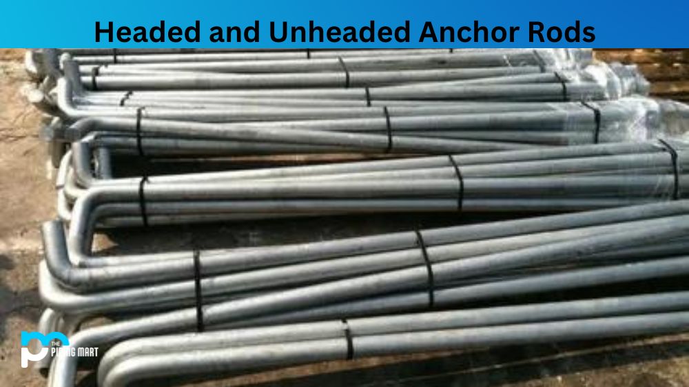 Headed and Unheaded Anchor Rods
