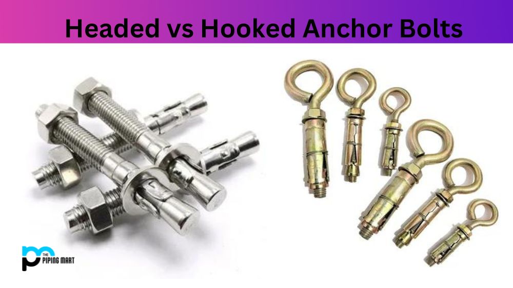 Headed vs Hooked Anchor Bolts