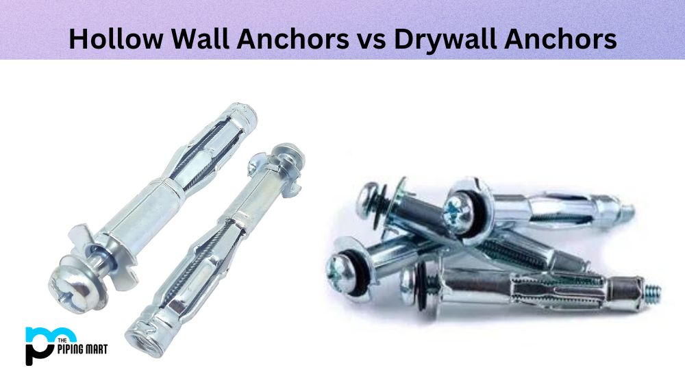 Hollow Wall Anchors vs Drywall Anchors