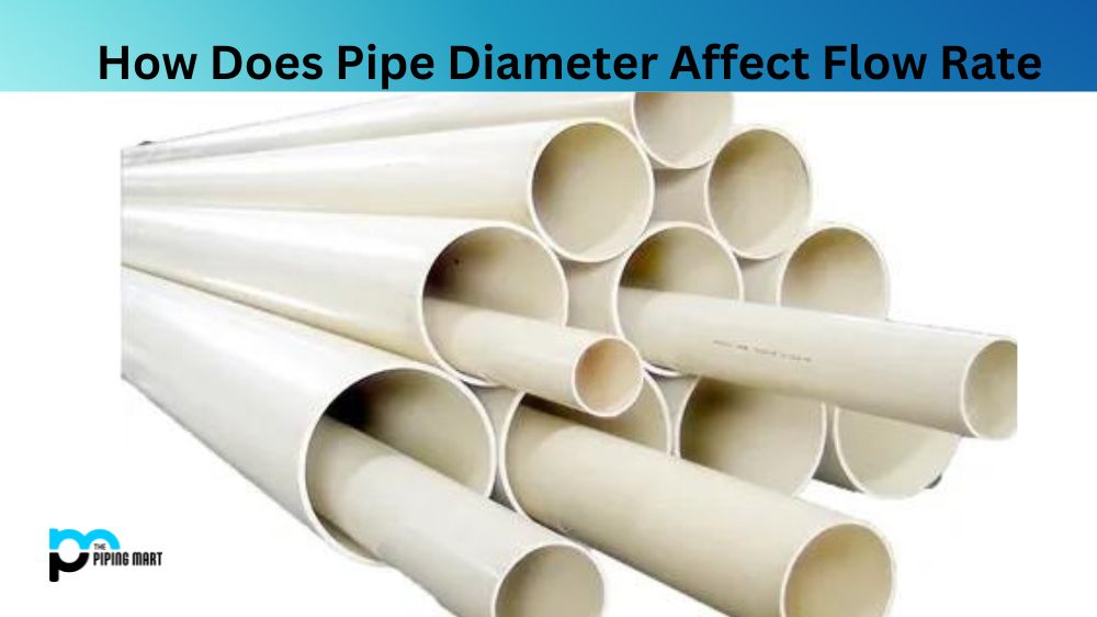 How Does Pipe Diameter Affect Flow Rate