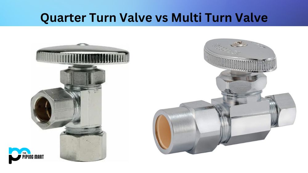 Quarter Turn Valve vs Multi Turn Valve