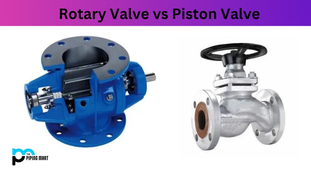 Rotary Valve vs Piston Valve
